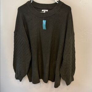 Maurices Dark Green Sweater